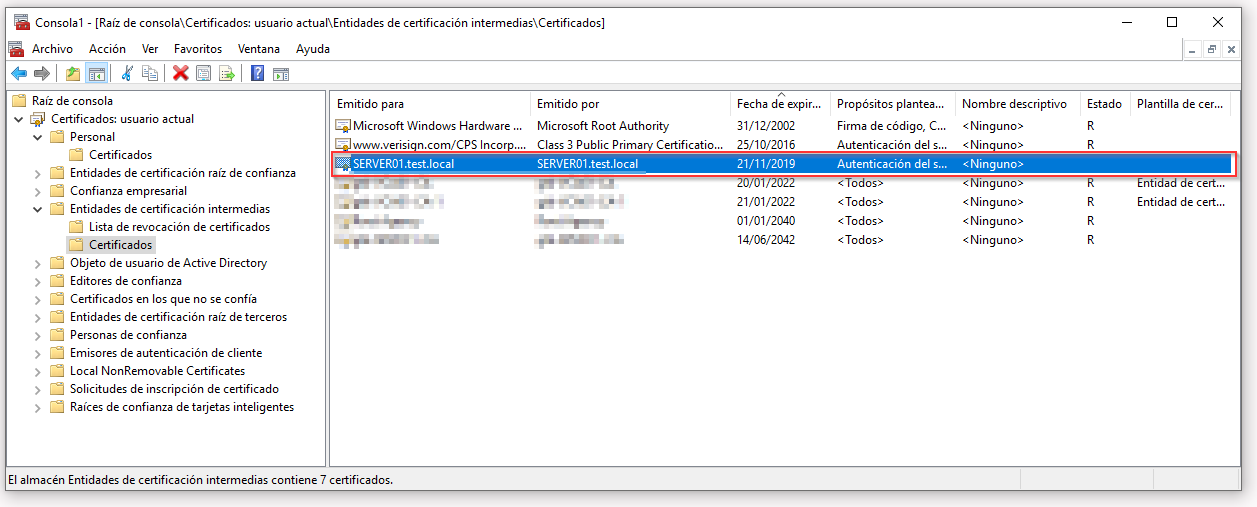 Certificados